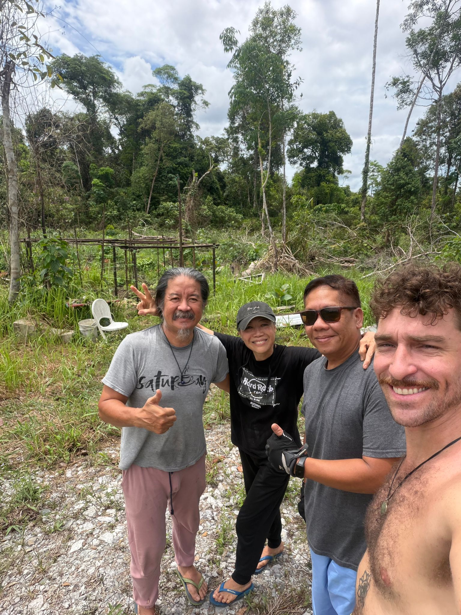 Team visit at Matang Forest