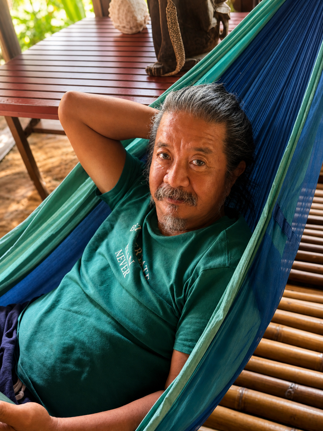 Tropical hammock at The Secret Sanctuary